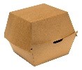[P0016] kraft hamburger kutija HK10, 110x110x85 (100/1), art. 250